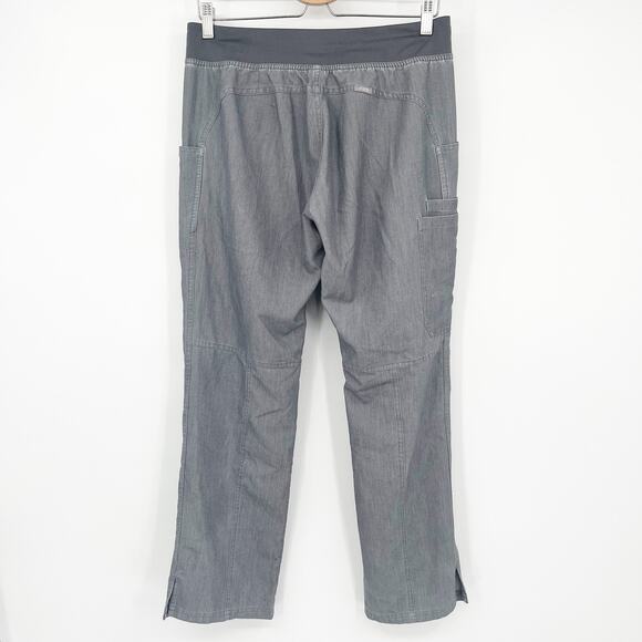 FIGS Womens Kade Cargo Pull On Nursing Medical Scrub Pants Size S Graphite Gray - Picture 11 of 11
